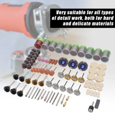 350pcs Grinding Sanding Wheel Polishing Rotary Tool Accessory Kit Set - Image 2