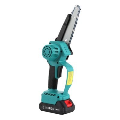 Giantz 6 Mini Cordless Electric Chainsaw Rechargeable Wood Cutter" - Image 3