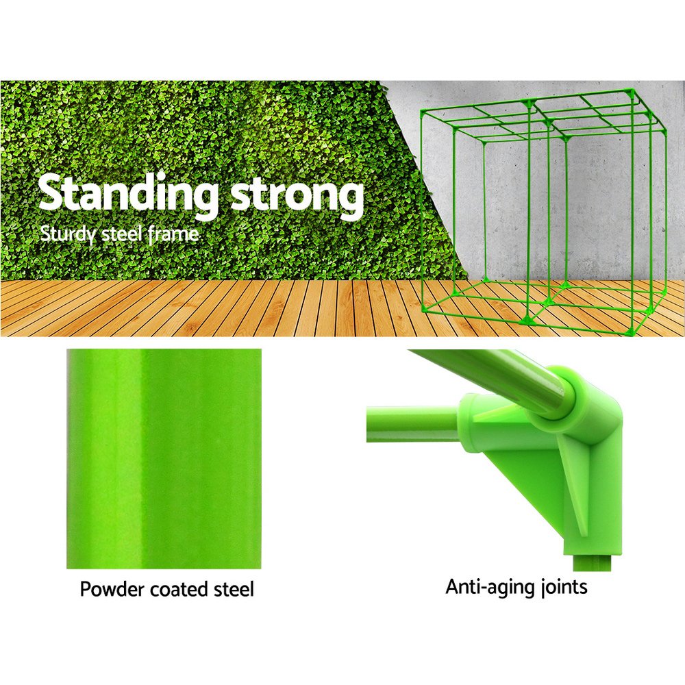 Greenfingers Grow Tent 200x200x200CM Hydroponics Kit Indoor Plant Room System - Image 6