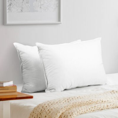 Giselle Bedding Duck Feather Down Pillow Twin Pack - Image 8