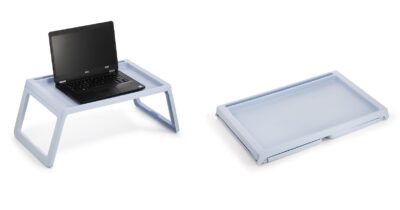 Multifunction Laptop Bed Desk with foldable legs for Home Office (Blue) - Image 9
