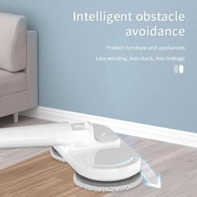 Cordless Electric spin 6Mops Cleaner 5In1 Floor Polisher Sweeper Washer Scrubber - Image 3