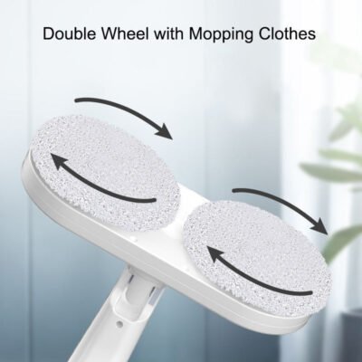 Cordless Electric spin 6Mops Cleaner 5In1 Floor Polisher Sweeper Washer Scrubber - Image 4