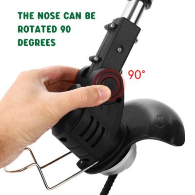 3in1 Cordless Grass Trimmer Grass Lawn Brush Cutter Whipper Snipper with 1 Battery - Image 3
