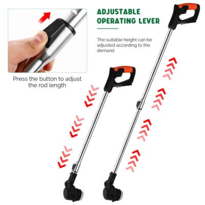3in1 Cordless Grass Trimmer Grass Lawn Brush Cutter Whipper Snipper with 1 Battery - Image 5