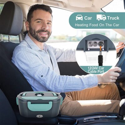 Electric Lunch Box Food Warmer Portable Leakproof Food Heater Car Home Picnic - Image 7