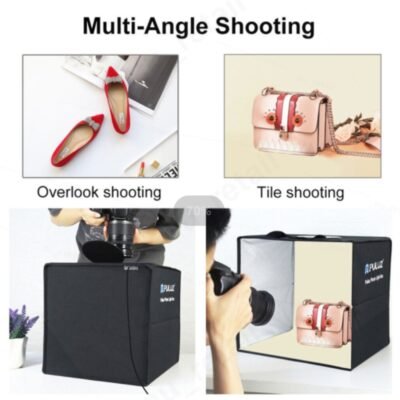 40CM Portable Photo Studio LED Light Tent Bar Cube Soft Box Room Photography - Image 2