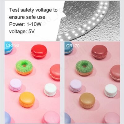 40CM Portable Photo Studio LED Light Tent Bar Cube Soft Box Room Photography - Image 4