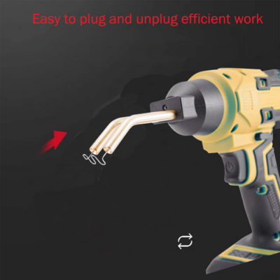 Cordless Plastic Welder Hot Stapler Bumper Repair Welding Machine +400 Staples - Image 2