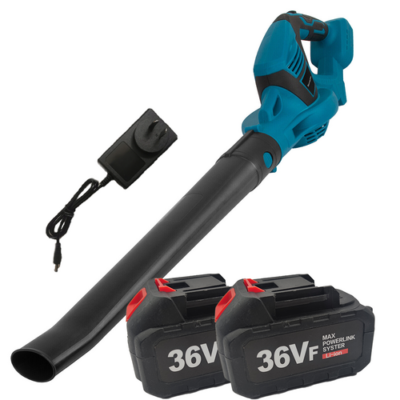 Cordless Garden Leaf Dust Blower Handheld For Makita With 2Battery & Charger 36V - Image 5