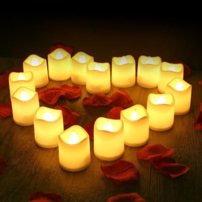 48PCS Flameless LED Tea Light Tealight Candle Wedding Decoration - Image 5