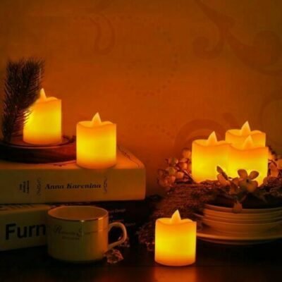 48PCS Flameless LED Tea Light Tealight Candle Wedding Decoration - Image 7