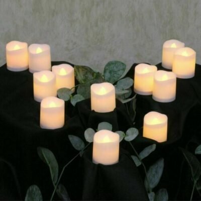 48PCS Flameless LED Tea Light Tealight Candle Wedding Decoration - Image 10