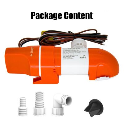 SEAFLO 1100GPH DC12V Automatic Bilge Pump Low Profile Water Pump for Boat Marine SFBP1-G1100-14A - Image 10