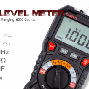 KAIWEETS Digital Multimeter TRMS 6000 Counts Voltmeter Auto-Ranging Fast Accurately Measures Voltage Current Amp Resistance Diodes Continuity Duty-Cycle Capacitance Temperature for Automotive - Image 8