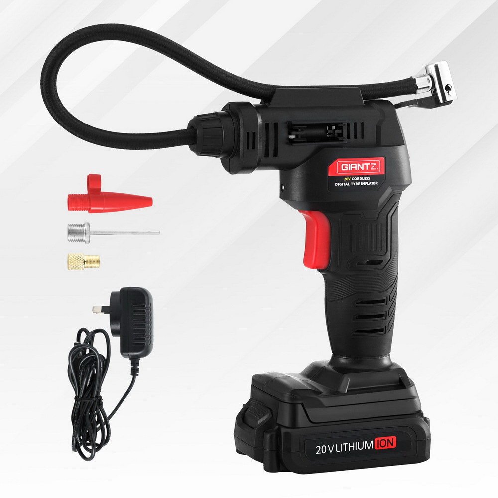 Giantz 20V Air Compressor 120PSI Electric Portable Air Inflator LED Light - Image 7