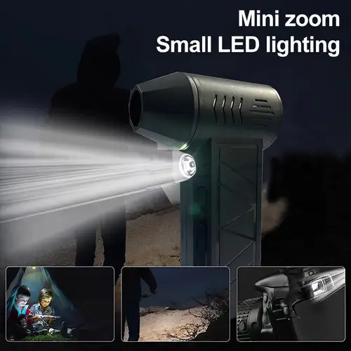 130000 RPM Powered Mini Jet Fan Dry Fan Mini Blower Turbo Fan Multifunctional - Image 4