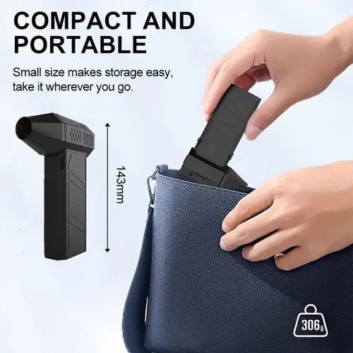 130000 RPM Powered Mini Jet Fan Dry Fan Mini Blower Turbo Fan Multifunctional - Image 7